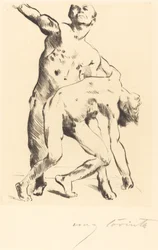 Odiseo y los pretendientes, 1914