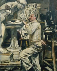 Retrato del escultor Nikolaus Friedrichs, 1912