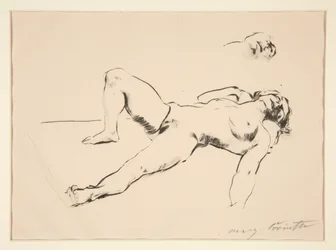 Desnudo reclinado