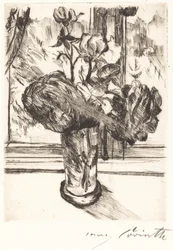 Rosas en un vaso de agua
