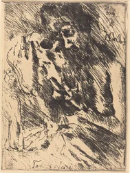 Muerte y la mujer, 1921 publicado 1922