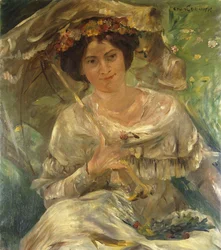 Mujer al sol, 1910