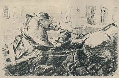 Caballos Percherones, 1919