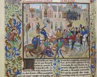 La muerte de Wat Tyler, ca. 1470-1475