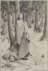 Juana de Arco Oyendo las Voces