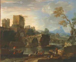 Capricho con el puente roto