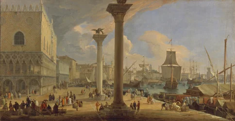 El Molo con el Palacio Ducal, c. 1710