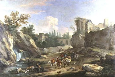 Viajeros en la Campagna