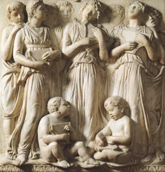 Detalle de la Cantoria en la Catedral de Santa María del Fiore, Florencia