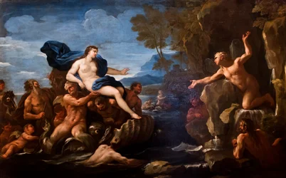 Acis y Galatea, c. 1682 (óleo sobre lienzo)