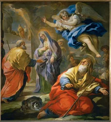 Anunciación a Joaquín (pintura sobre lienzo)