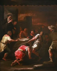 En francés:  Un miracle de saint Benoît Un milagro de San Benito