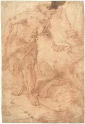 Caín junto al cadáver de Abel