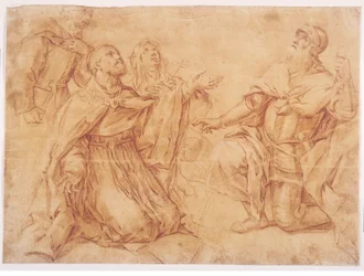 San Agustín, Nicolás de Tolentino, Teresa y Guillermo