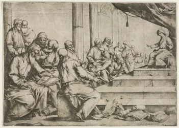 El Joven Cristo Enseñando en el Templo, c. 1653