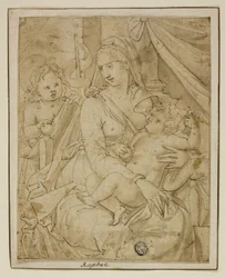 Virgen y Niño con el infante Juan el Bautista