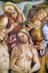 Elegidos, del ciclo de frescos del Juicio Final
