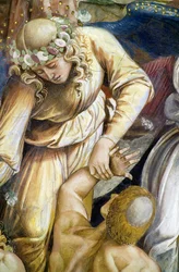 Elegidos, del ciclo de frescos del Juicio Final