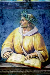 Virgilio, retrato del ciclo de Personas Ilustres