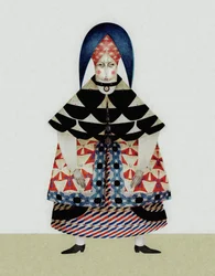 Figura folclórica caprichosa