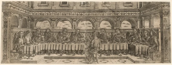 El Última Cena, alrededor de 1500
