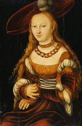 Retrato de una joven dama, c.1350