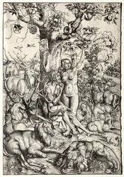 Adán y Eva en el Paraíso, 1509