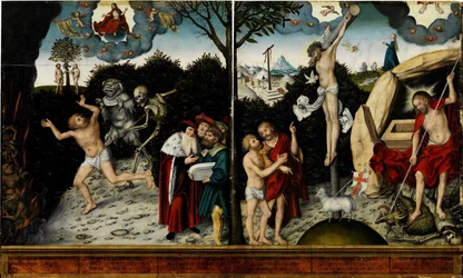 Alegoría de la Ley y la Gracia, después de 1529