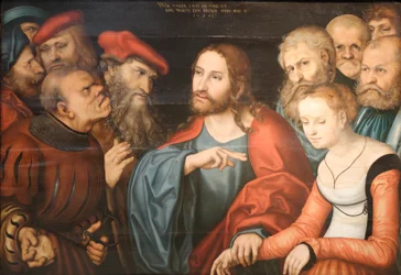 Cristo y la adúltera