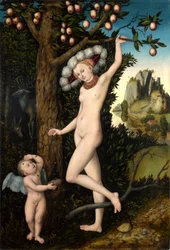 Alemán: Amor beklagt sich bei Venus Cupido quejándose a Venus