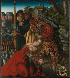 Alemán: Das Martyrium der Heiligen Barbara El martirio de Santa Bárbara