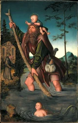 Alemán: Der heilige Christophorus Saint Christopher