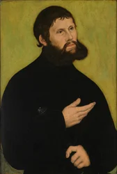 Alemán: Martin Luther als Junker Jörg Retrato de Martín Lutero como Junker Jörg