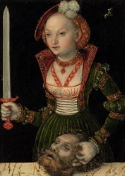 Judith con la cabeza de Holofernes