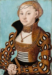 Retrato de la princesa María de Sajonia
