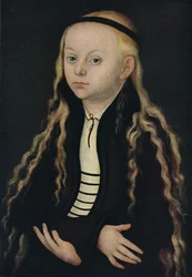 Retrato de una niña, siglo XVI, 1939