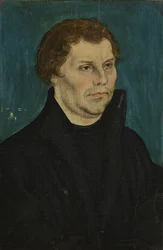 Retratos de Martín Lutero y Katharina von Bora