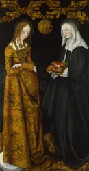 Santas Cristina y Otilia, 1506