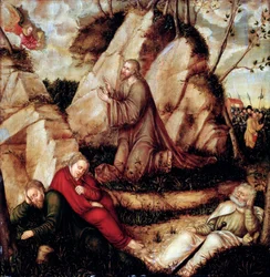 La agonía en el jardín