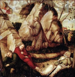 La agonía en el jardín