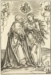 La Virgen y el Niño con Santa Ana