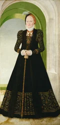 Alemán: Ana de Dinamarca (1532-1585), Electa de Sajonia Ana de Dinamarca, Duquesa de Sajonia