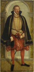 Retrato del príncipe Joaquín Ernesto de Anhalt (1536 - 1586)
