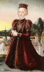Retrato de la princesa Agnes Gräfin von Barby