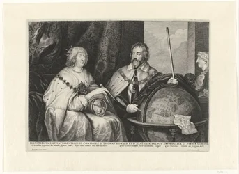 Thomas Howard, segundo conde de Arundel y su esposa Alatheia Talbot