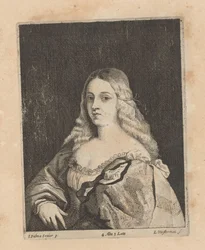 retrato, de, un, joven, mujer veneciana