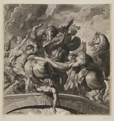 La batalla contra las amazonas
