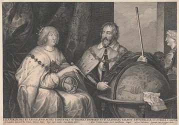 Thomas Howard, XXI Conde de Arundel y Alethea Howard (de soltera Talbot), XIII Baronesa Furnival, Condesa de Arundel