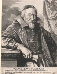 Wenceslao Coeberger, Præfectus Generalis Montium Pietatis, Bruxellis
