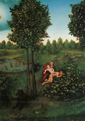 Detalle del Paraíso, c.1530